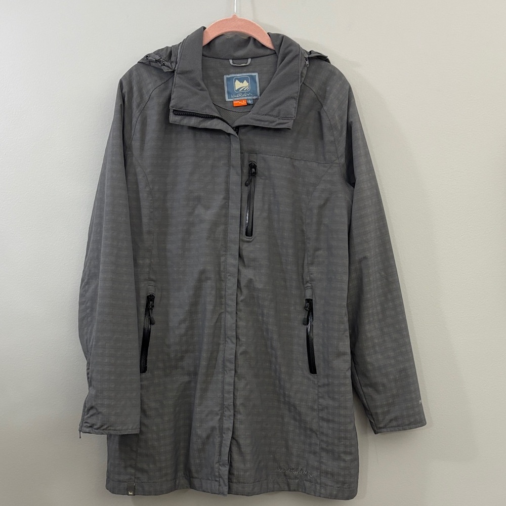 WIND RIVER Gray removable Hooded Jacket size L - Picture 2 of 13
